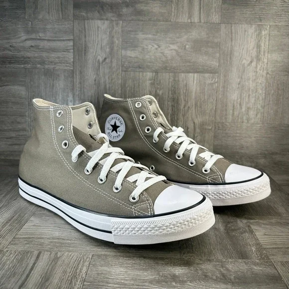 Converse Chuck Taylor High Top Mens 14 Olive Drab Canvas Sneakers NEW A08581F - Picture 5 of 9
